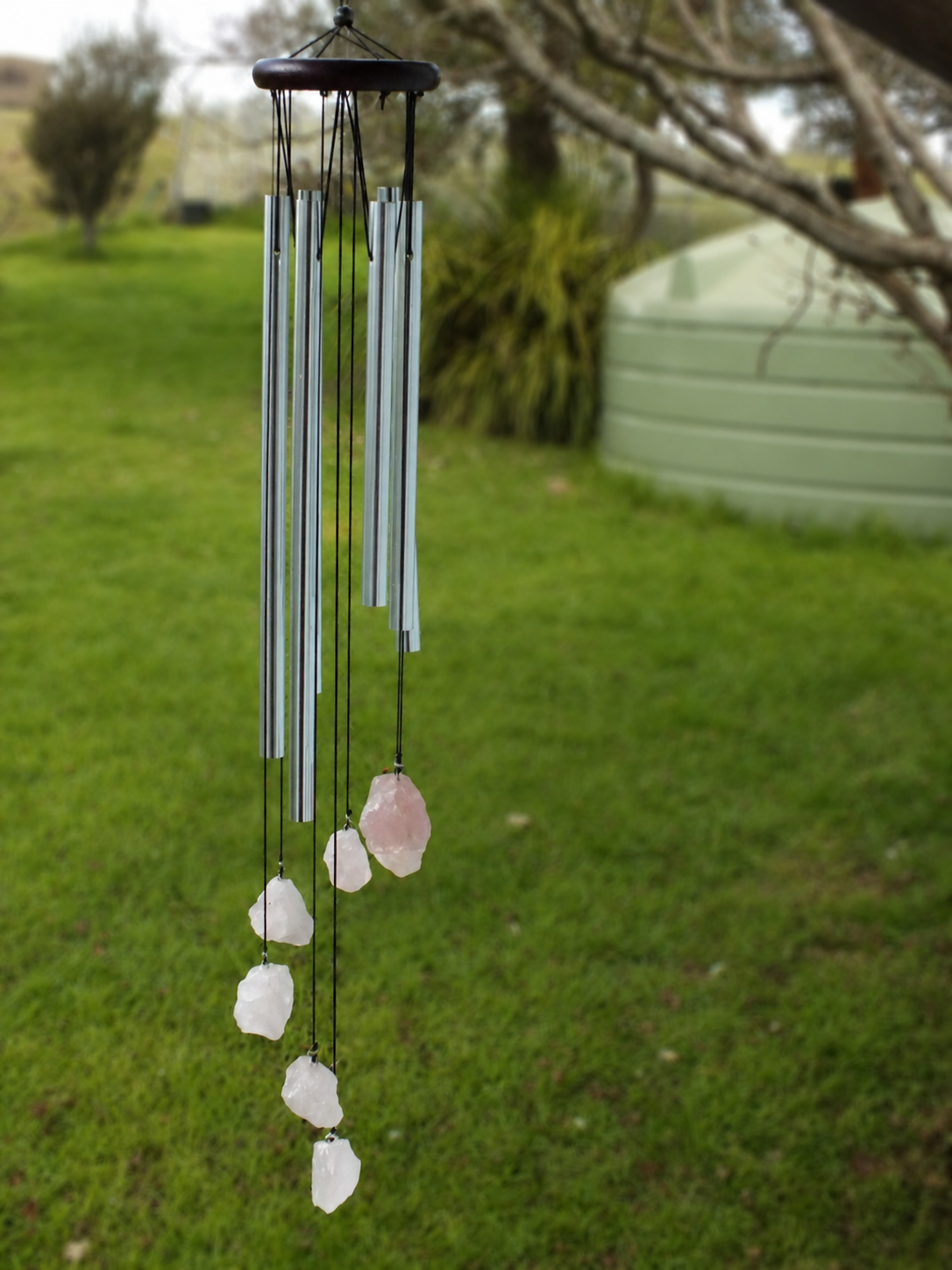 Rose Quartz Wind Chime