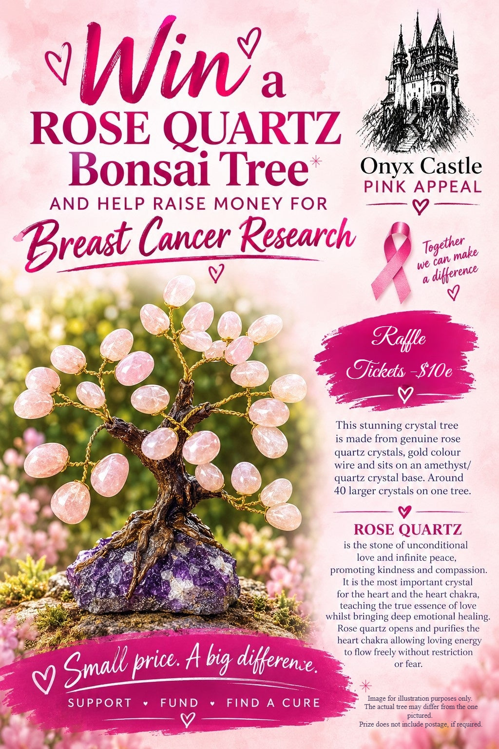 Onyx Castle's Pink Appeal Raffle