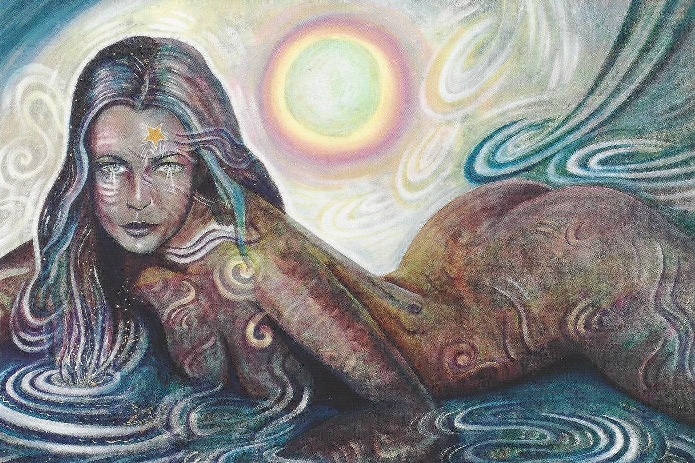 Water Spirit Greeting Card