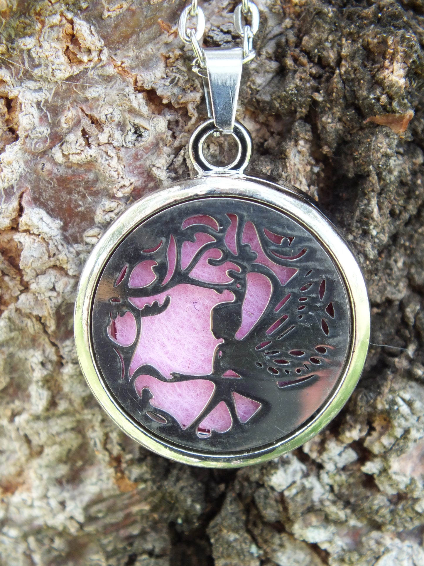 Pink Fairy Diffuser Locket