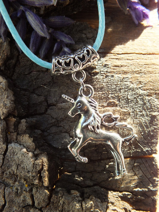 Silver Unicorn Necklace