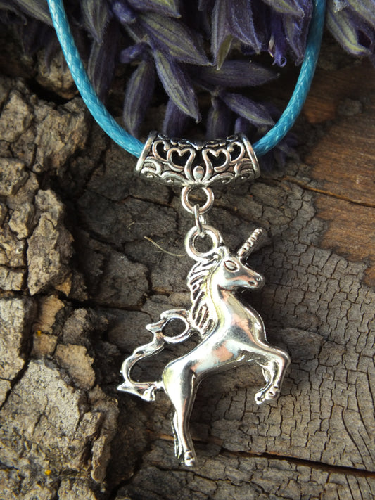 Silver Unicorn Necklace