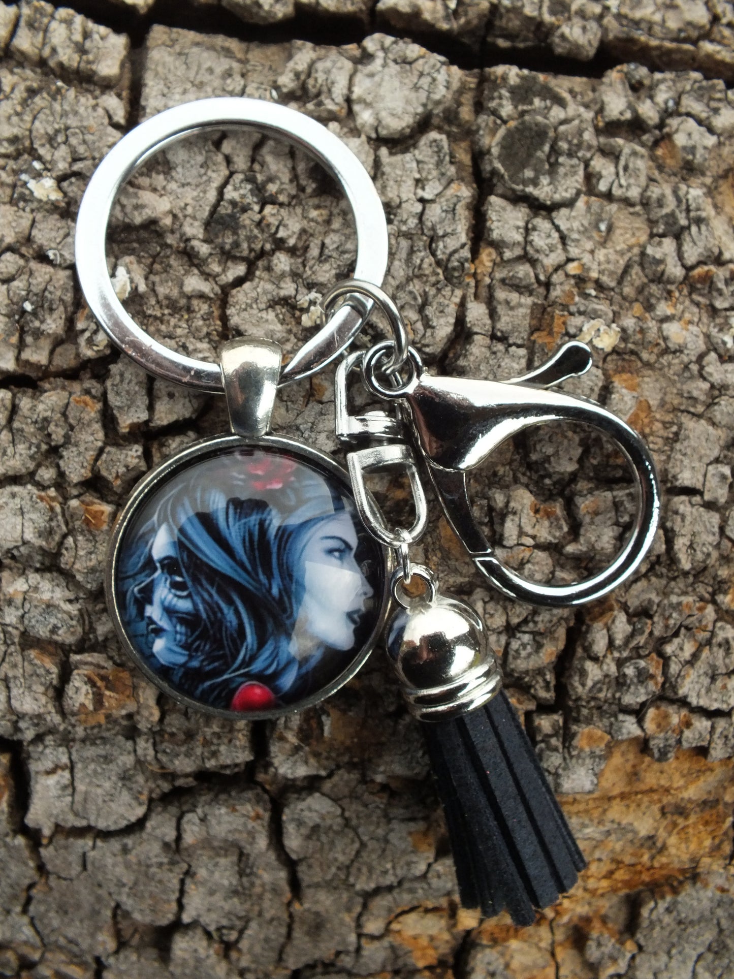 Day Of The Dead Tassel Keyring