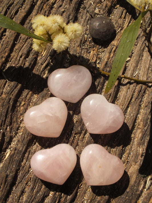 Rose Quartz Heart