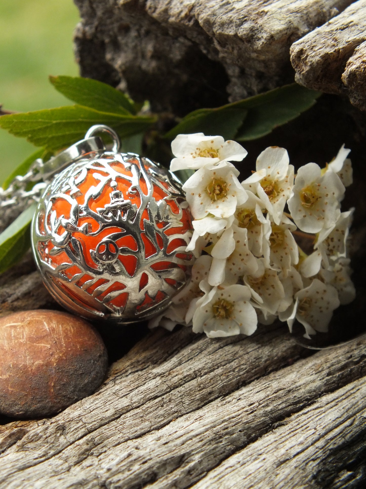 Orange Zen Diffuser Locket