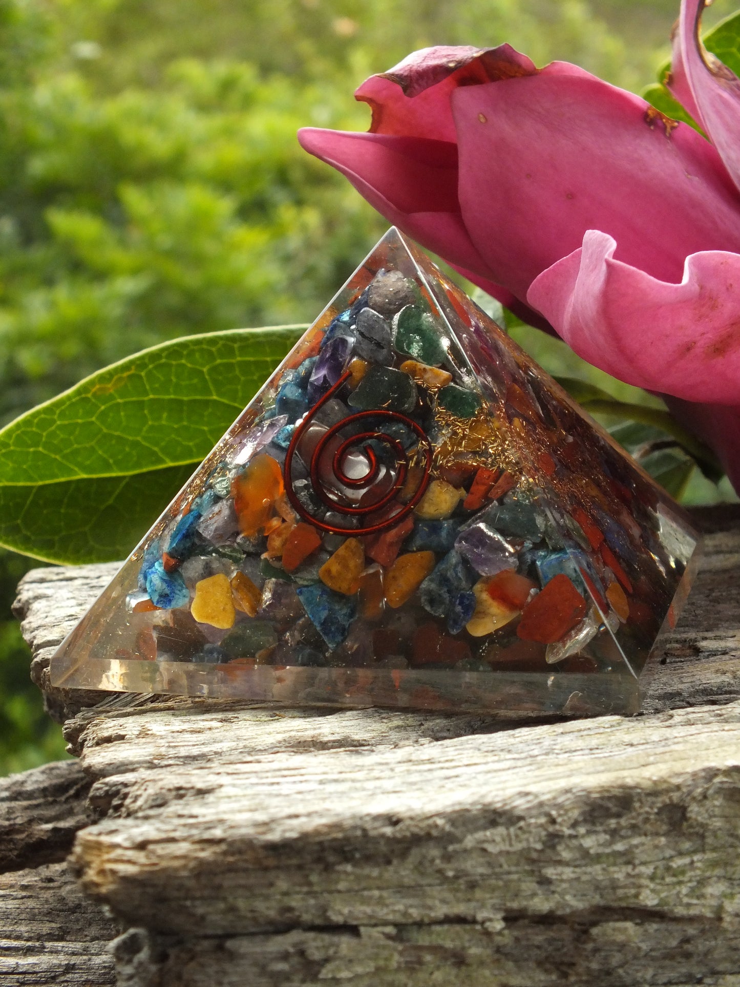 Mixed Crystal Orgonite