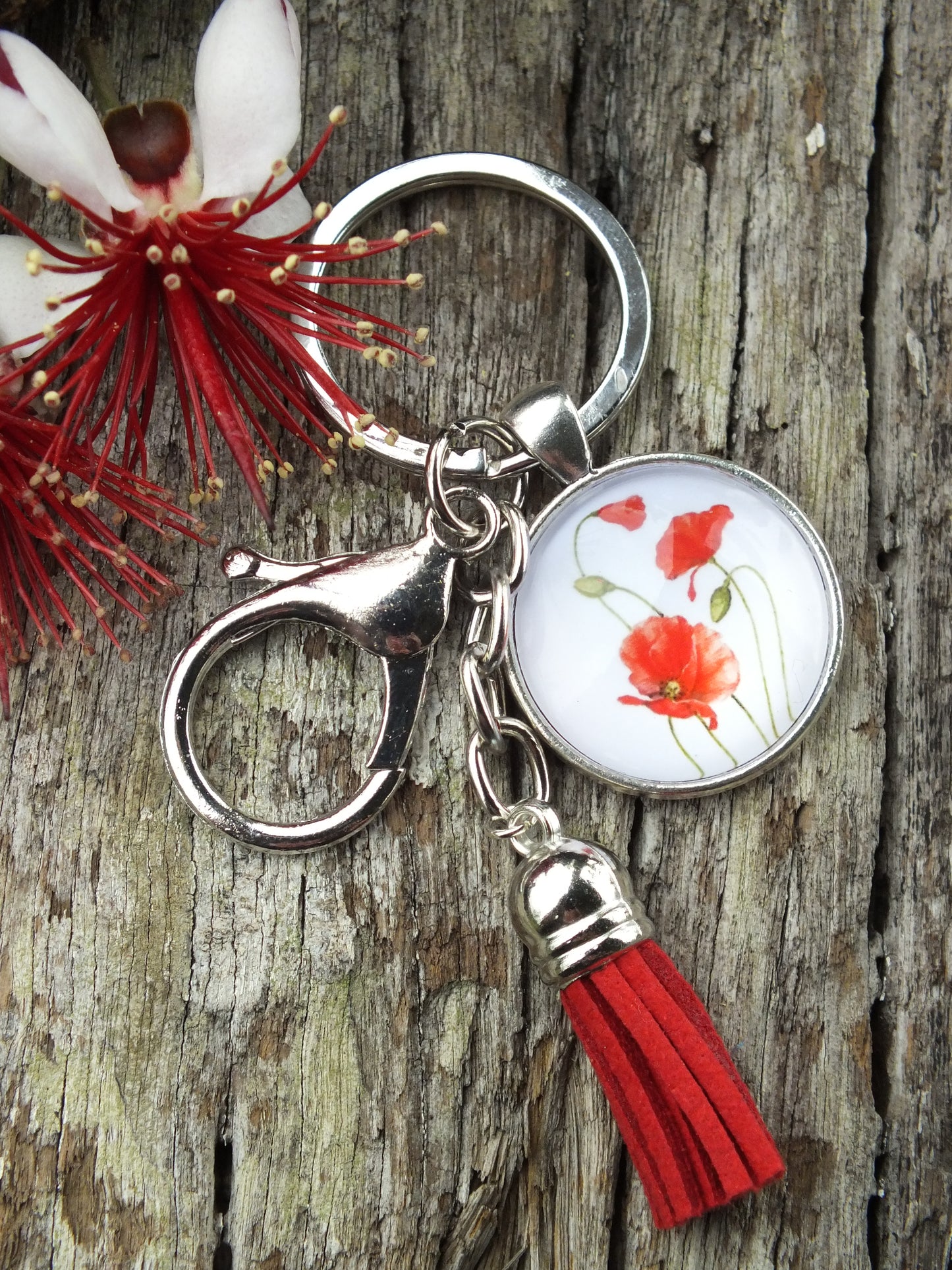 Poppy Keyring