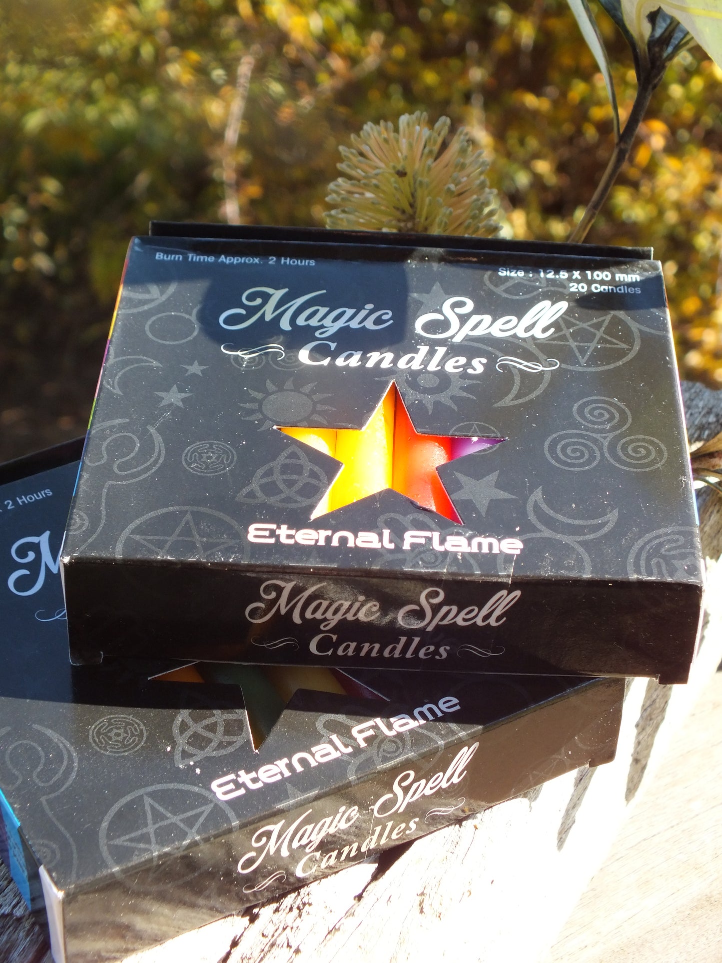Eternal Flame Magic Spell Candles (Coloured)