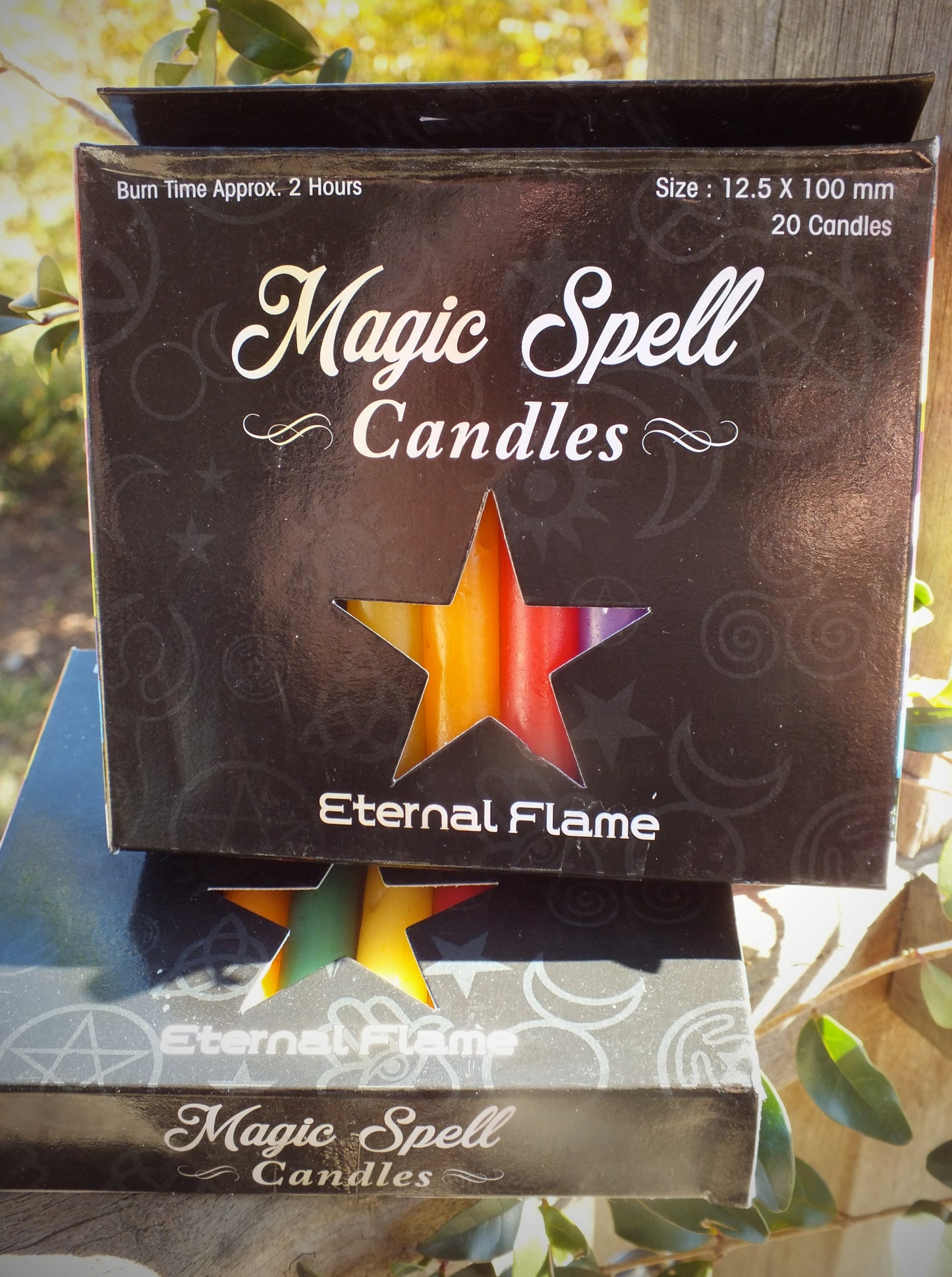 Eternal Flame Magic Spell Candles (Coloured)