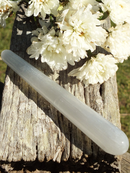 Tapered Selenite Wand