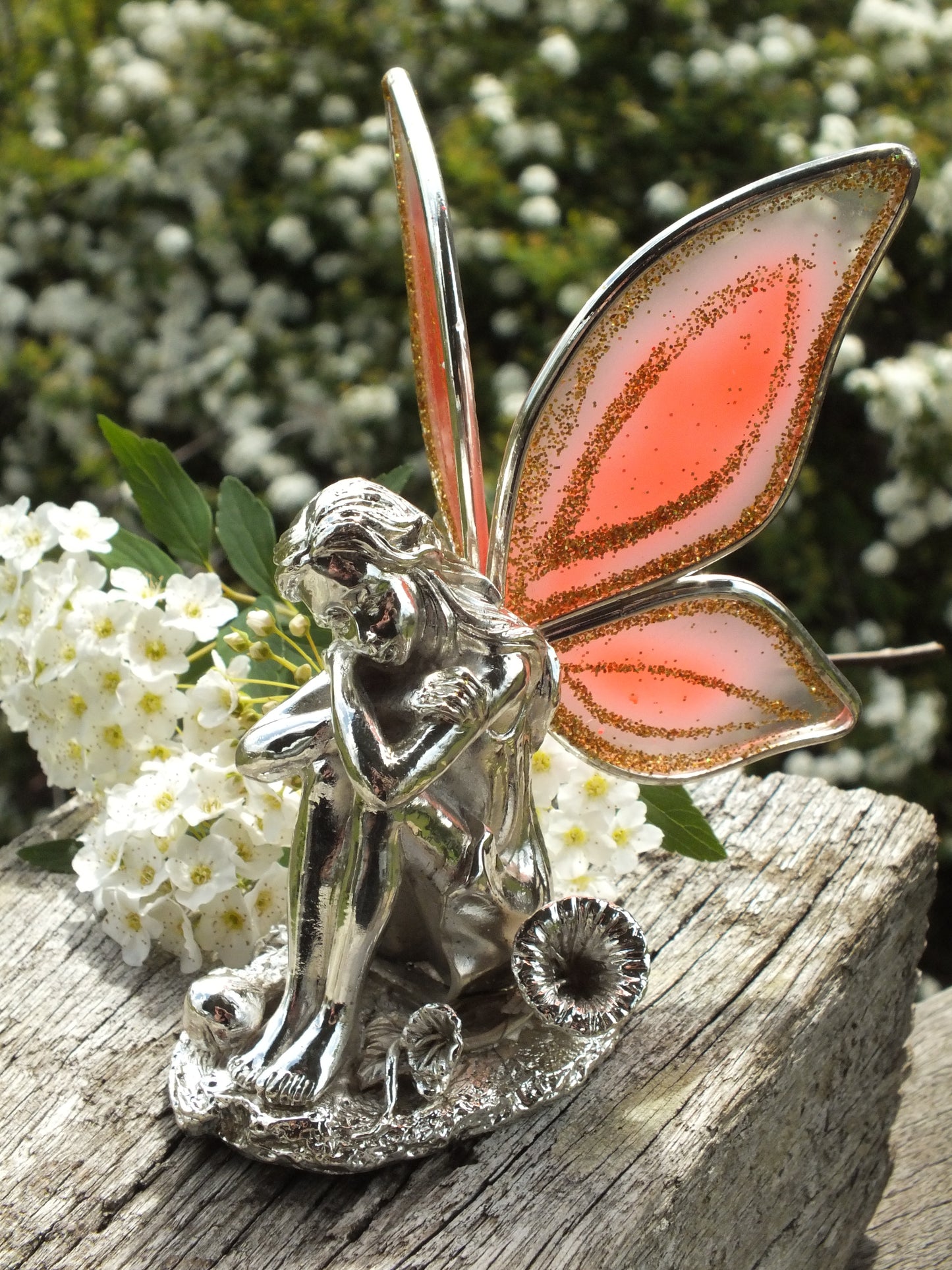 Pink Tuck Sitting Fairy