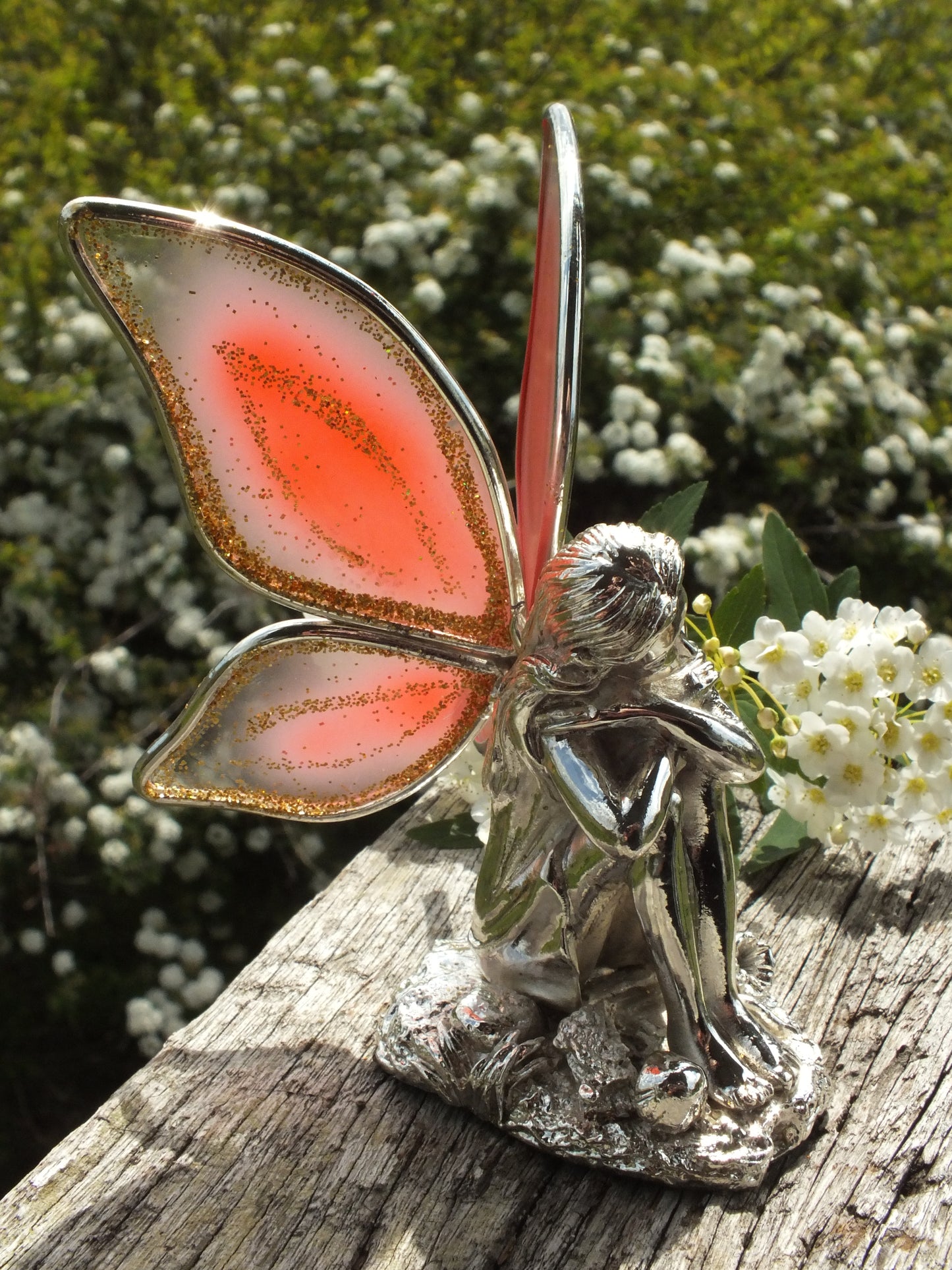 Pink Tuck Sitting Fairy