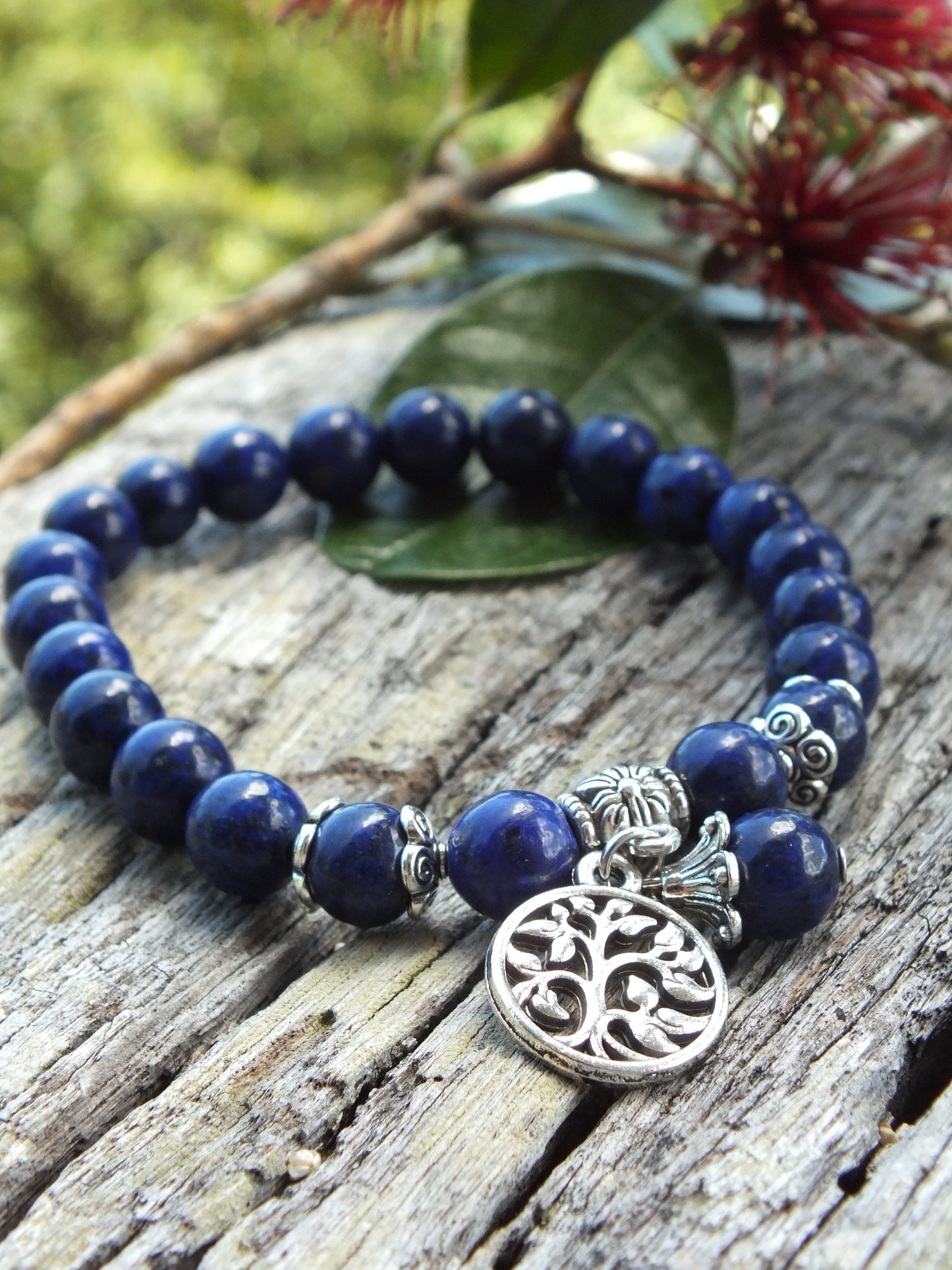 Lapis Lazuli Tree Of Life Bracelet