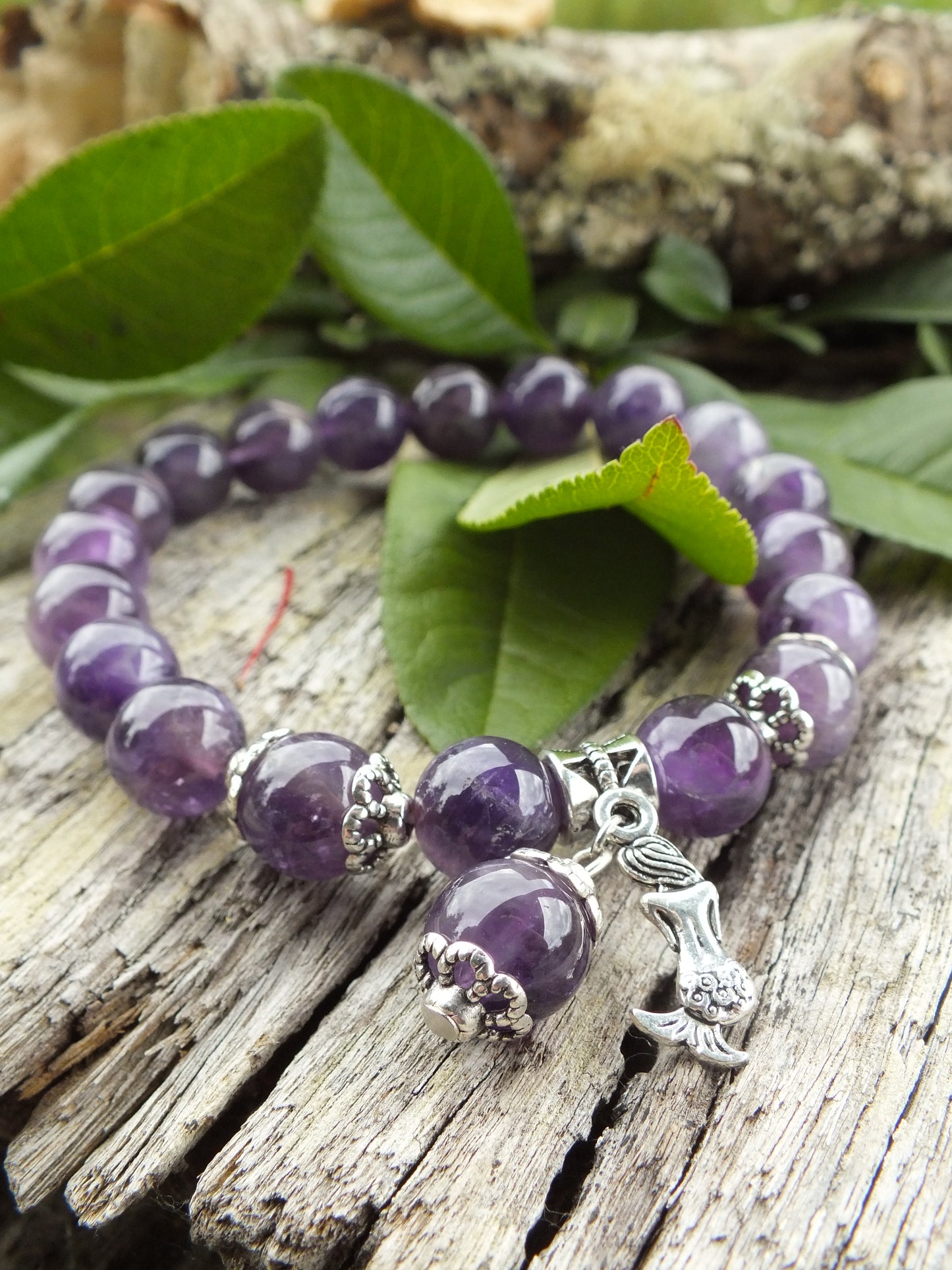 Amethyst Mermaid Bracelet