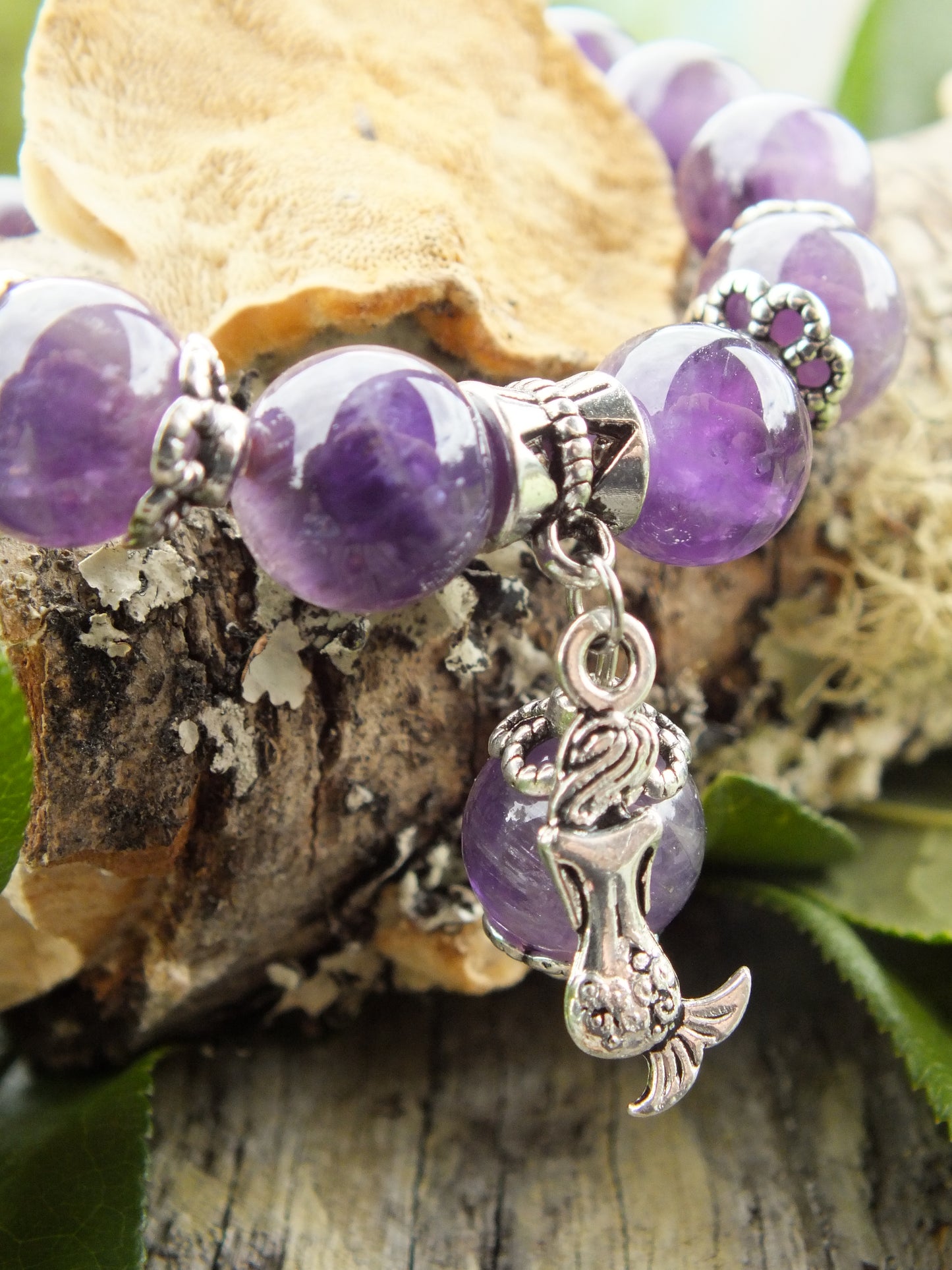 Amethyst Mermaid Bracelet